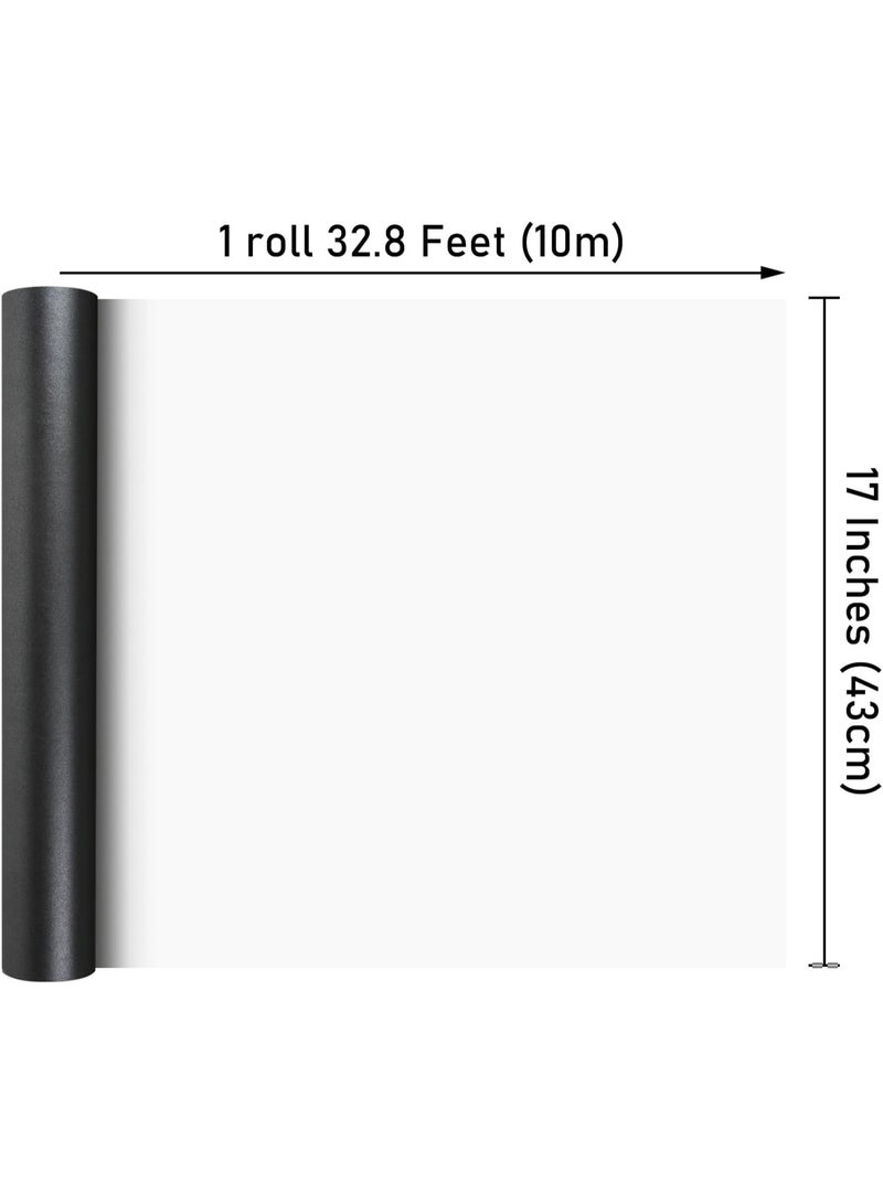 ماتي الكربون الأسود ورقة التغليف,اللون الصلب اللؤلؤ-لوستر ورقة,هدية ورقة التغليف,مثالية لعيد الزفاف,عيد ميلاد,عيد الميلاد,دش الطفل,باقة DIY (17 بوصة × 32.8 قدم) - Image 2